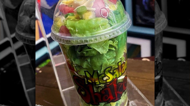 McDonald's salad shaker