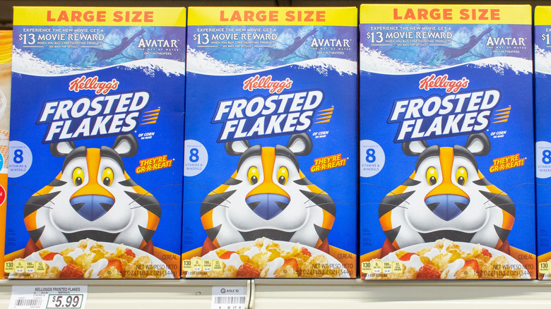 frosted flakes boxes