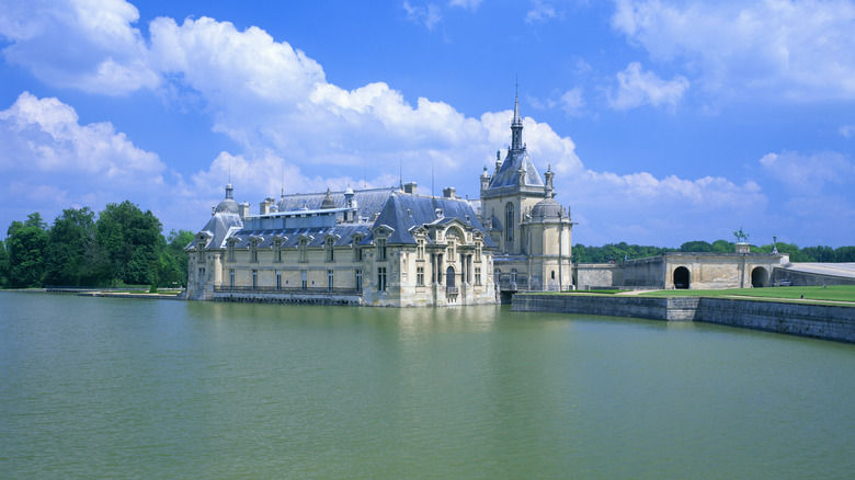 A castle in Chantilly, France