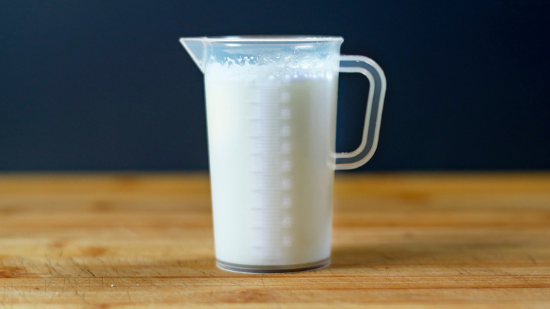 A jug of milk