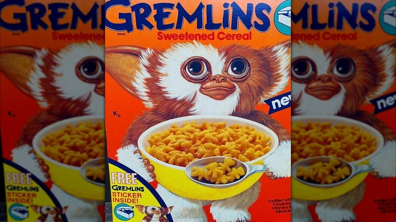 Gizmo gremlin cereal box