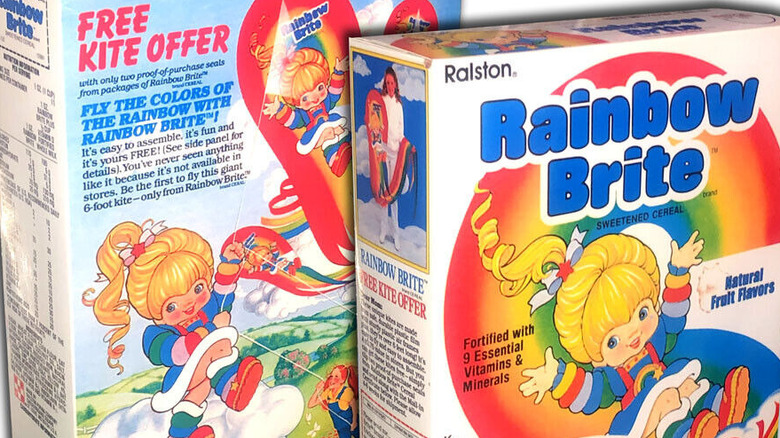 Rainbow Brite Cereal box