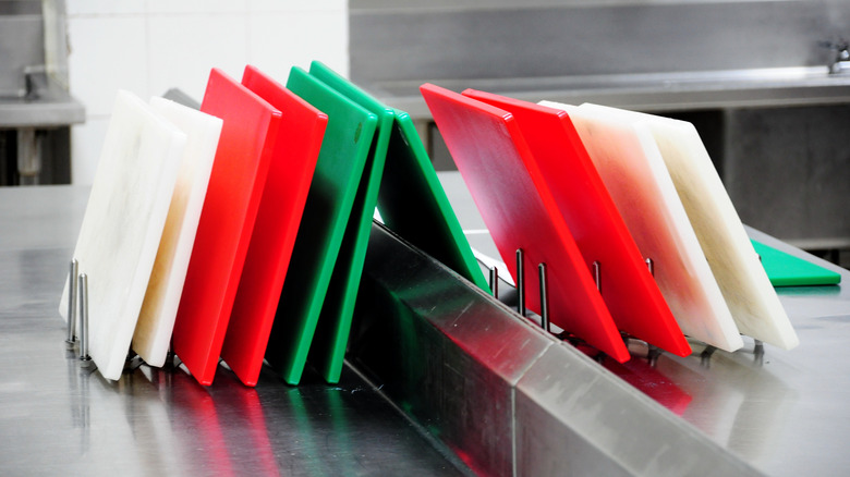 colorful cutting boards