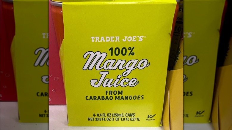 100% Mango Juice from Carabao Mangoes