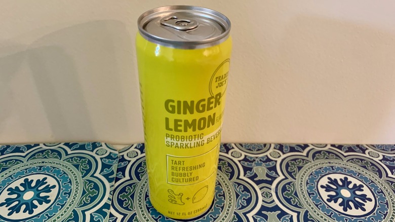 Ginger Lemon Probiotic Sparkling Beverage