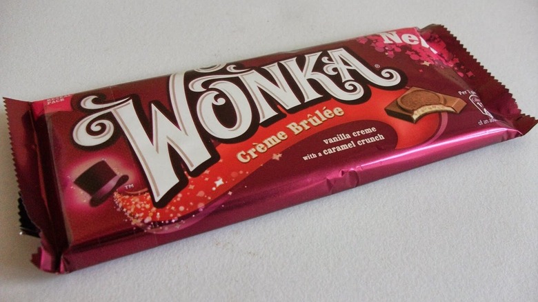 A flavored Wonka candy bar