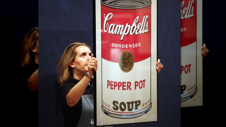 woman with pepper pot soup poster