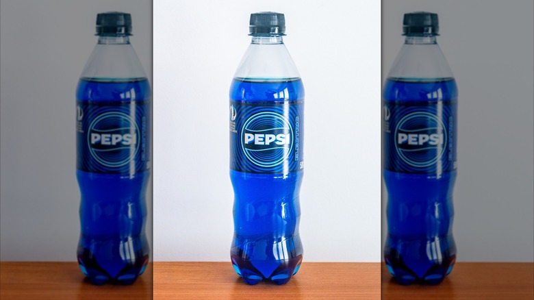 pepsi blue with white background