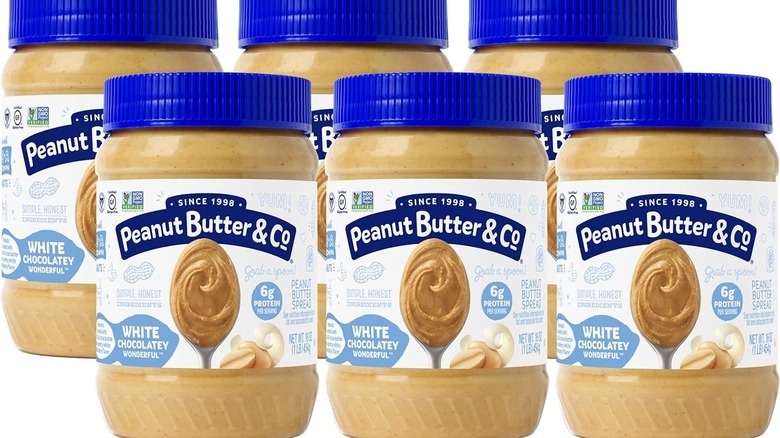 jars of Peanut Butter & Company White Chocolate Wonderful