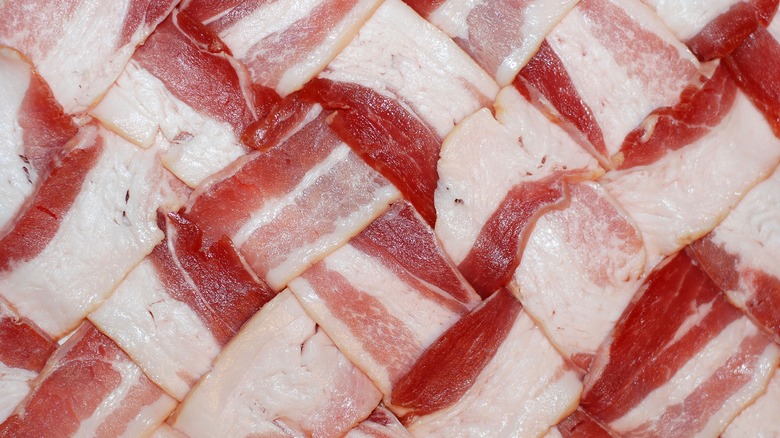 bacon weave for sandwiches