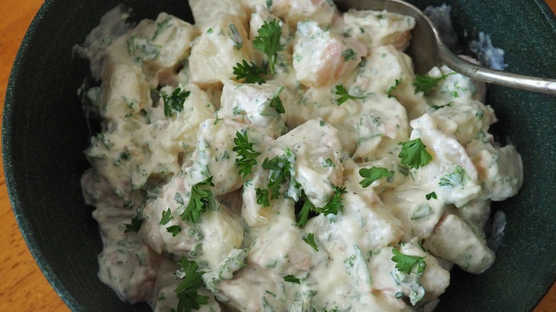 potato salad with ranch dressing