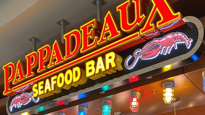 Pappadeaux Seafood Kitchen sign