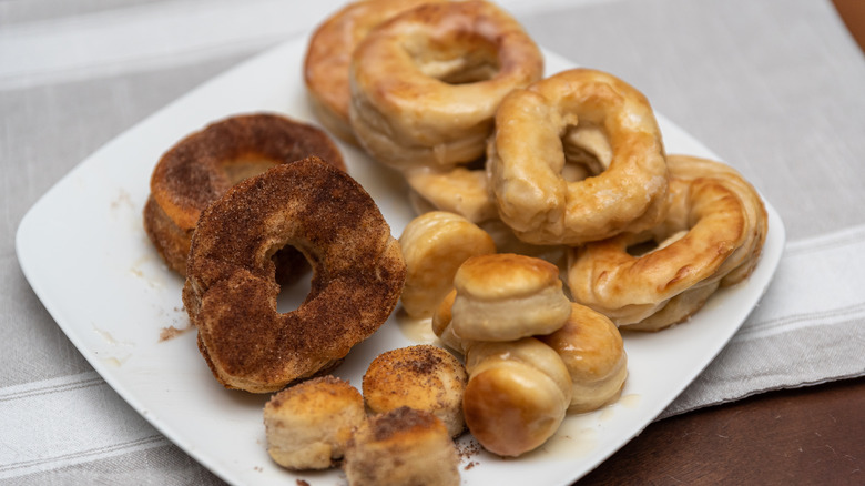 donuts made from biscuits