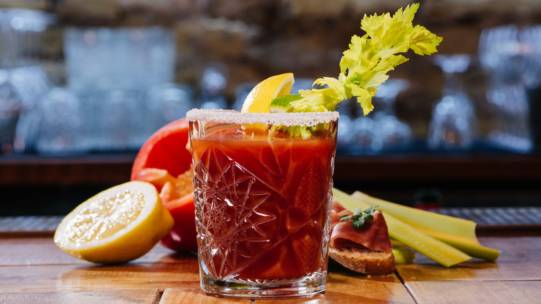 bloody mary cocktail