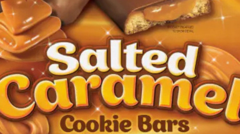 Package of Little Debbie Salted Caramel Cookie Bars