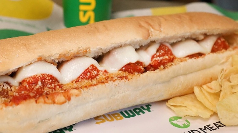 Beyond Meatball Marinara Sub