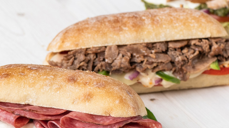 ciabatta sandwiches