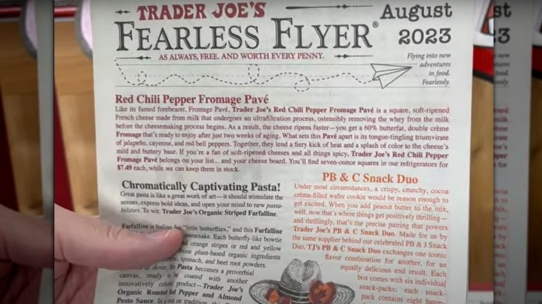 Trader Joe's Fearless Flyer