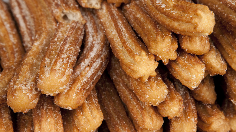 stack of churros