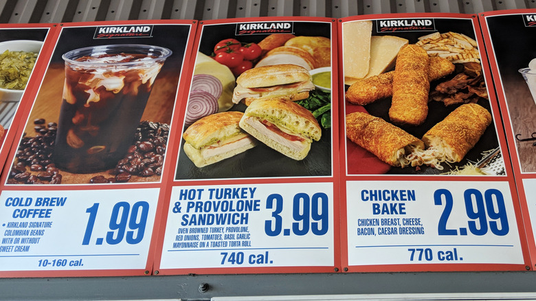 costco food court menu