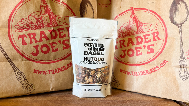 Trader Joe's everything but the bagel nuts in package