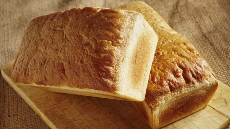 two loaves of salt rising bread