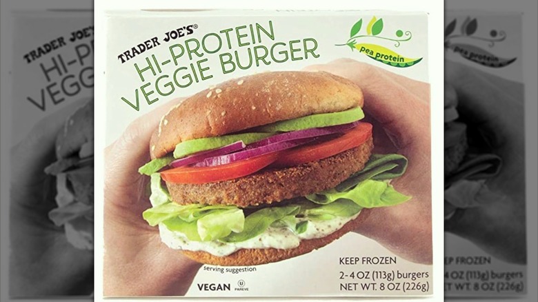 Trader Joe's Hi-Protein Veggie Burger