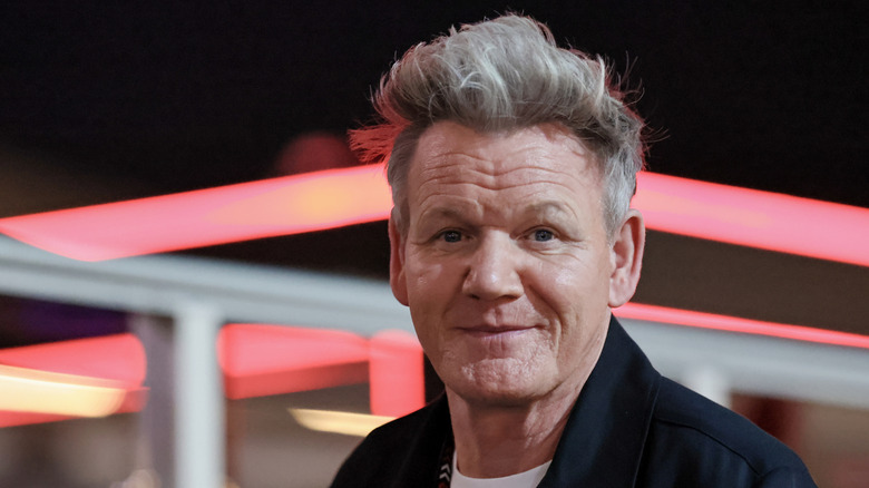 Gordon Ramsay smiling at camera