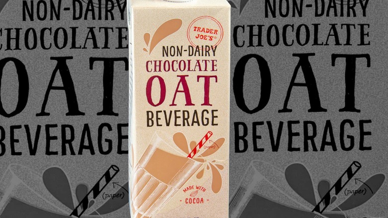 Non-Dairy Chocolate Oat Beverage carton