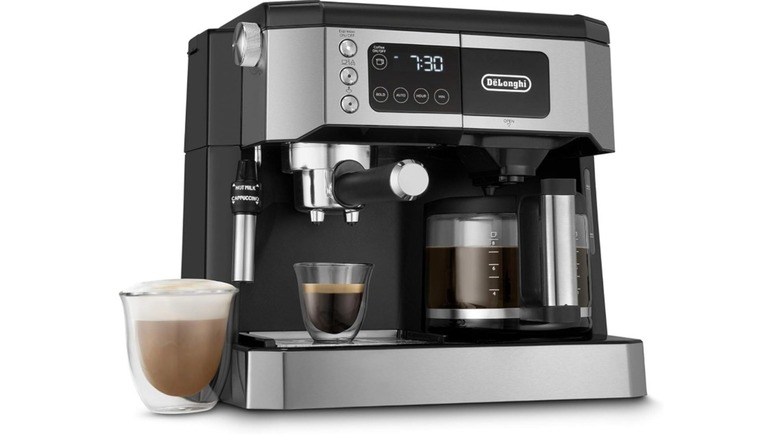 A De'Longhi All-in-One Combination coffee maker