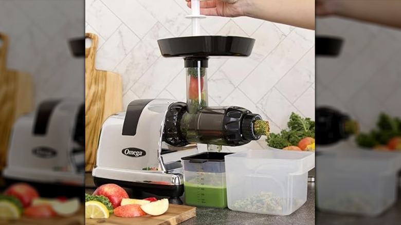 An Omega Cold Press Juicer