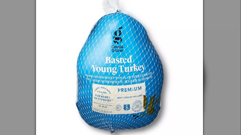 target brand whole turkey in packaging