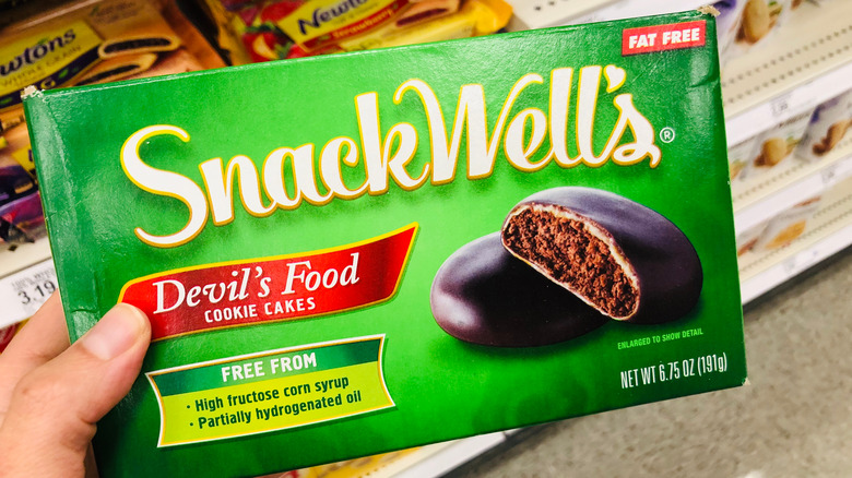 A pack of Snackwell's cookies 