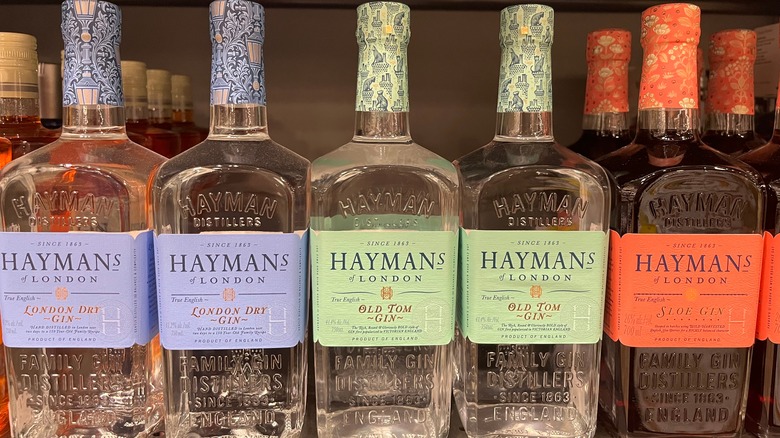 selection of Haymans gins