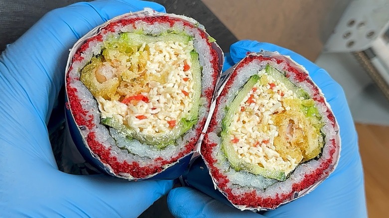 sumo crunch sushi burrito 