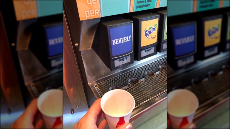 Beverly soda fountain sign