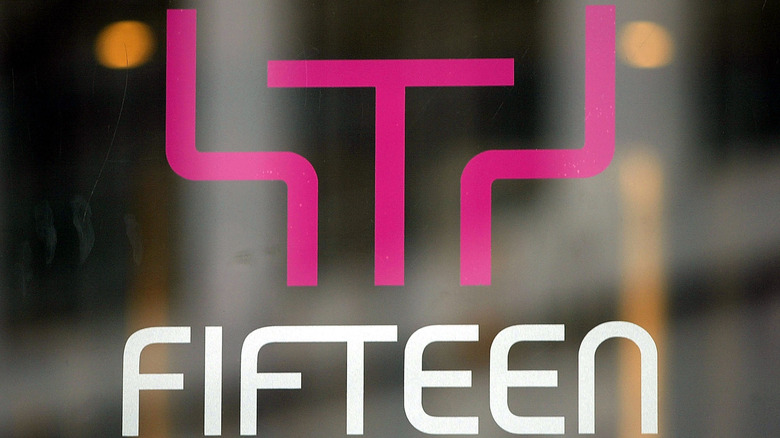 The logo of the Fifteen restaurant, launched by Jamie Oliver