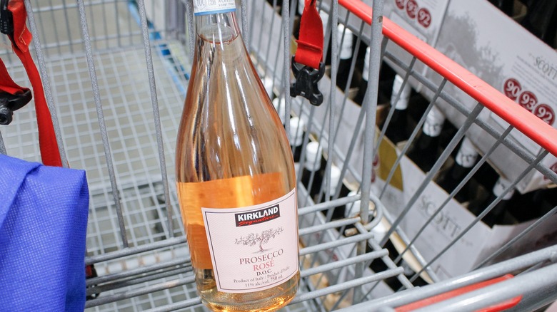 Kirkland Signature Prosecco Rosé in cart