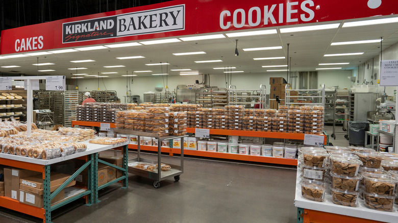 Bakery department in a Costco warehouse