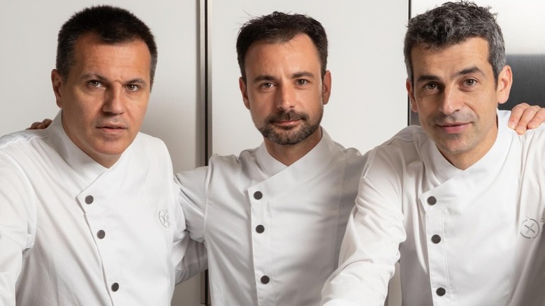 Three head chefs from Disfrutar