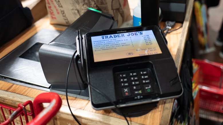 Trader Joe's checkout POS system