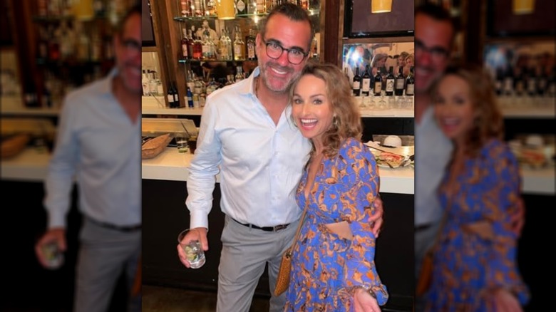 Shane Farley and Giada De Laurentiis