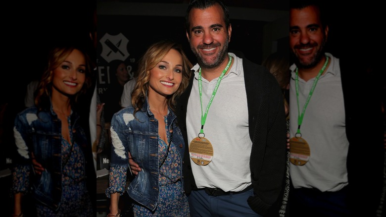 Shane Farley and Giada De Laurentiis