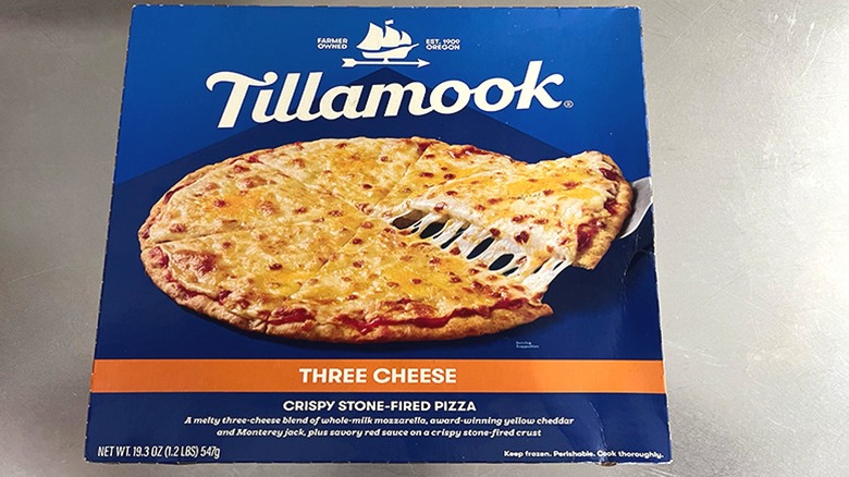 Tillamook Three Cheese pizza 