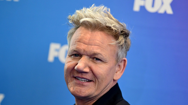 Gordon Ramsay smiling