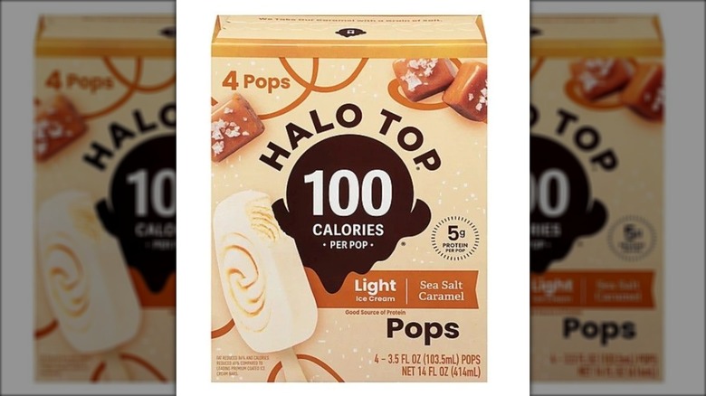 An image of soon-to-be-discontinued Halo Top Pops