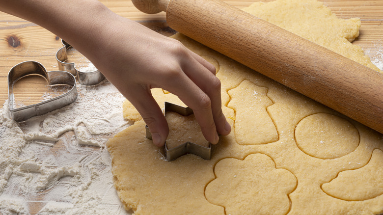 Sugar cookie cut outs.