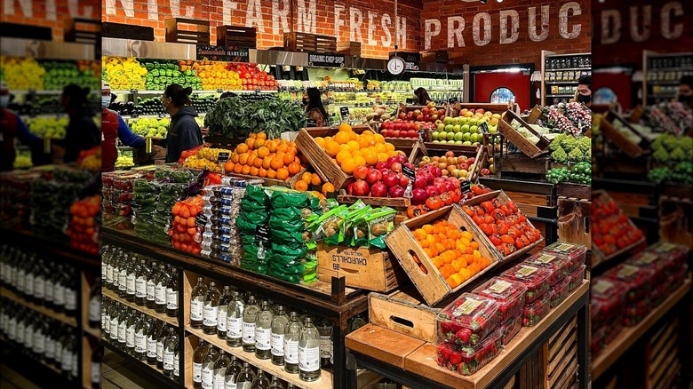 Produce section at Erewhon