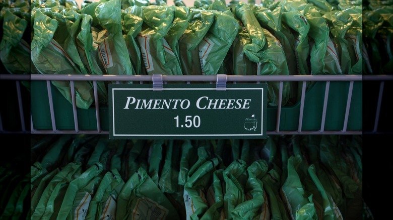 Pimento cheese sandwiches sold at the annual Masters golf tournament