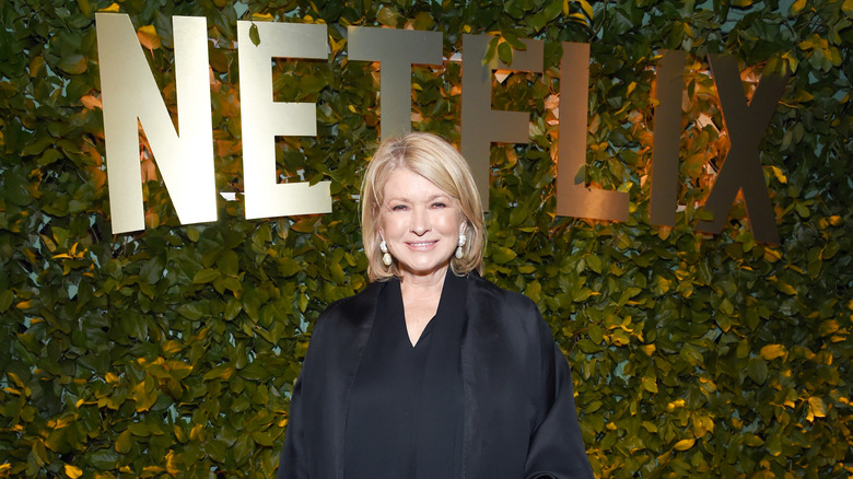 Martha Stewart at a Netflix event